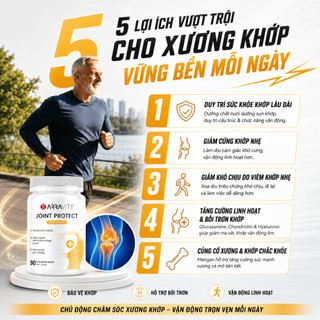 Viên uống bổ khớp Arravite Joint Protect 90 viên