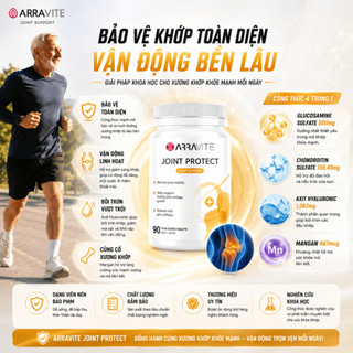 Viên uống bổ khớp Arravite Joint Protect 90 viên