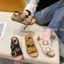Sandal Nữ 2 Quai Khóa, Sandal Đế Xuồng 3 cm Da Mềm || Mã N56