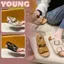 Sandal Nữ 2 Quai Khóa, Sandal Đế Xuồng 3 cm Da Mềm || Mã N56