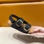Sandal Nữ 2 Quai Khóa, Sandal Đế Xuồng 3 cm Da Mềm || Mã N56