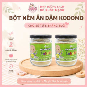Bột nêm Kodomo rau củ cho bé từ 6 tháng lọ 90g