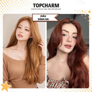 [DƯỠNG NHIỀU] Thuốc nhuộm tóc NÂU VÀNG, NÂU TRÀ ĐEN, NÂU TÂY SÁNG, sáng da, hot trend, không tẩy, tặng kèm dụng cụ nhuộm