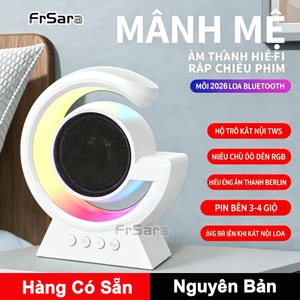 Loa Bluetooth BX39 Đèn bầu không khí màu rực rỡ Hỗ trợ TF card mini Pin trâu dùng lâu Âm thanh hay Di động tiện lợi