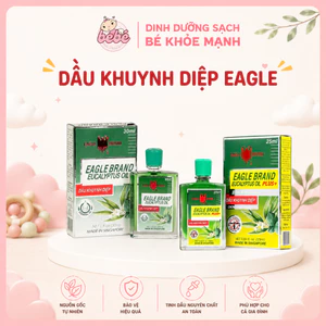 Dầu khuynh diệp chống muỗi, dầu tràm Eagle Brand cho bé và gia đình
