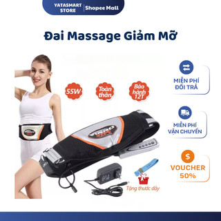 Đai Massage Giảm Mỡ Bụng - Máy Rung Giảm Mỡ Toàn Thân Hiệu Quả Cho Nam Nữ, Gọn Nhẹ YATASMART