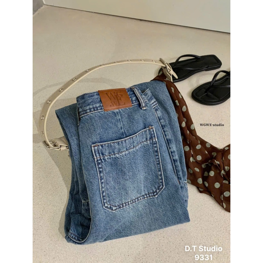 [𝐒𝐮𝐙𝐲] Quần Jeans Túi Trước WEGE QCCC (Dài 100cm)