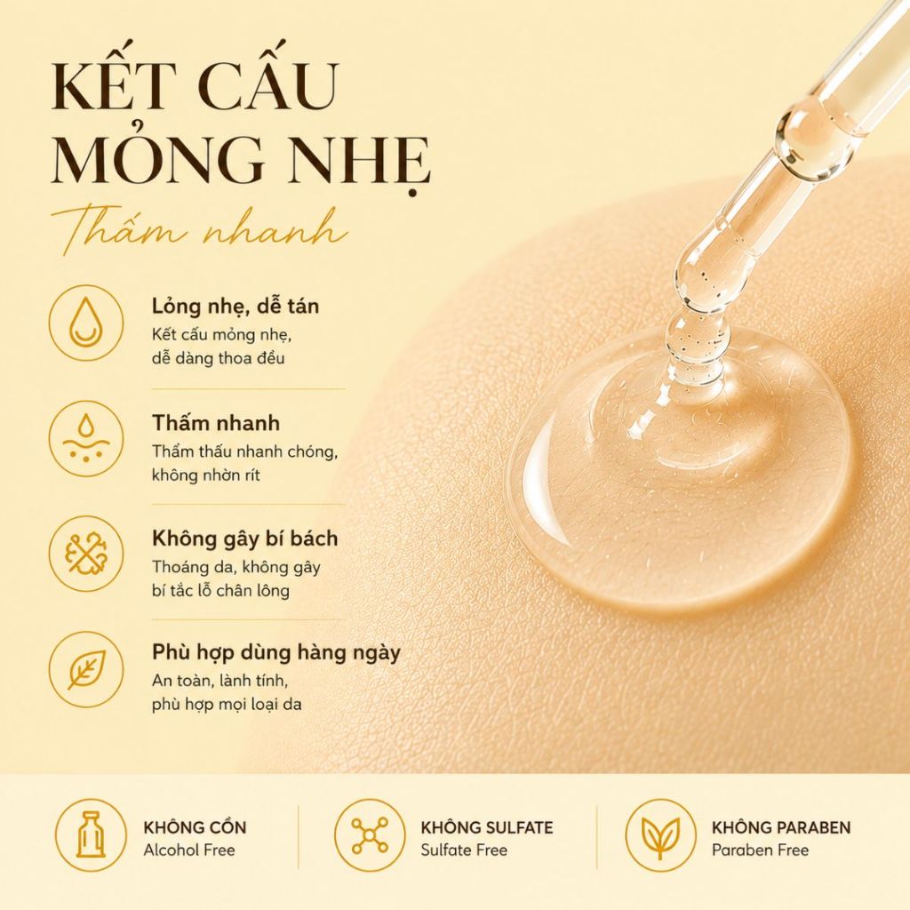 Serum Dưỡng Ẩm Dịu Nhẹ Cho Da Khô & Da Nhạy Cảm Sensitive Moisture Serum Le&Lu 30ml