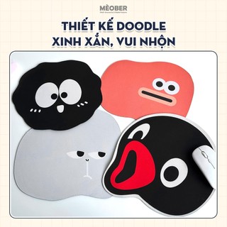 Lót Chuột Emotional Doodle Mouse Pad siêu mượt & chống trượt by MèoBer