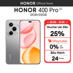 Điện Thoại Honor 400 Pro 5G 12GB + 512GB| AI Camera 200MP, Sạc Nhanh 100W | Snapdragon 8 Gen 3 | BH 24 Tháng — ảnh 1