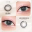 Kính áp tròng khoá ẩm 8H 3 Tháng Màu Xám Lạnh Tự Nhiên CARASE, Lens cận VEIL GRAY