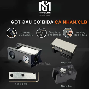 Sửa Đầu Cơ, Dụng Cụ Gọt Cơ Bida 5in1 Và 8in1, Đa Năng, Bền Đẹp, Tiện Lợi, Dễ Sử Dụng - MR.SUNG VIỆT NAM