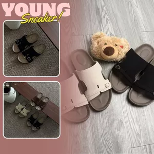 Dép Lê Da Lộn Nữ, Dép Lê Nữ Quai Ngang Hot Trend N54 || Young Sneaker