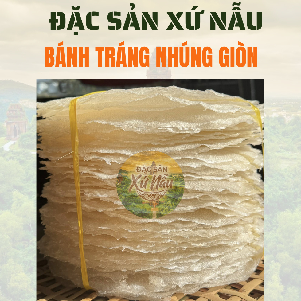 Bánh Tráng Nhúng Giòn Bình Định Loại Ngon – Ăn Vặt Đặc Sản Bình Định