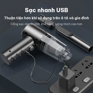 BH 24 Tháng/Chế độ Thổi Bụi Và Hút Bụi Nhà Và Xe Hơi Máy Hút Bụi Cầm Tay Máy Hút Bụi Ô Tô, Giường Nệm