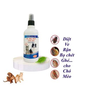 Homee.cok Xịt Vệ Sinh Chó Mèo 310ml - Hỗ Trợ Làm Sạch Ve Rận, Bọ Chét Trên Lông Và Khu Vực Nuôi