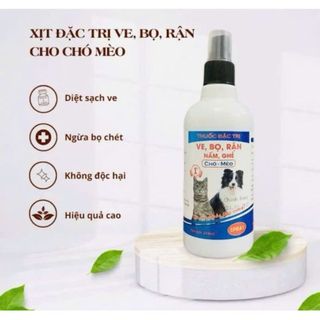 Homee.cok Xịt Vệ Sinh Chó Mèo 310ml - Hỗ Trợ Làm Sạch Ve Rận, Bọ Chét Trên Lông Và Khu Vực Nuôi