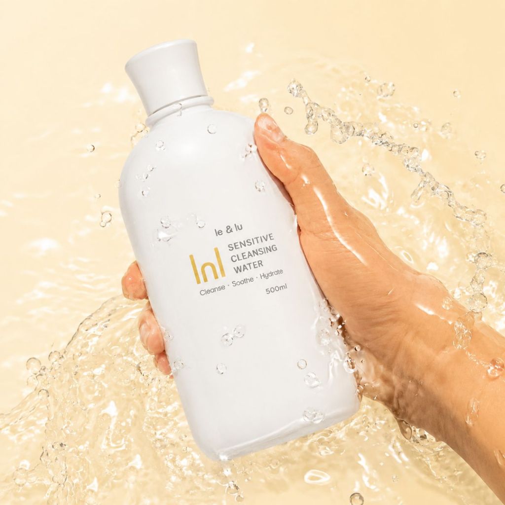 Nước Tẩy Trang Dịu Nhẹ Cho Mọi Loại Da Sensitive Cleansing Water Le&Lu 400ml