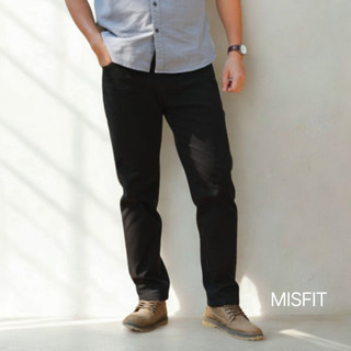 Quần dài kaki công sở MISFIT chất kaki co giãn, thấm hút mồ hôi tốt form slìmit DAIKAKI911