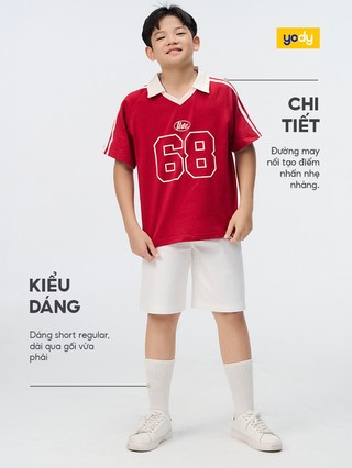 Quần Shorts Kaki Teen Cơ Bản TRA TCCS26S001