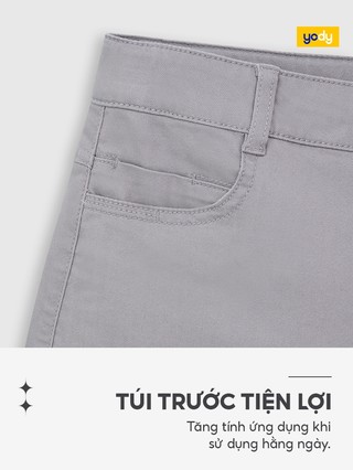 Quần Shorts Kaki Teen Cơ Bản TRA TCCS26S001