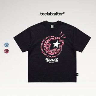 Áo Thun Teelab Alter TI-STAR Leopard Semi-Oversized Cotton Tee TS383