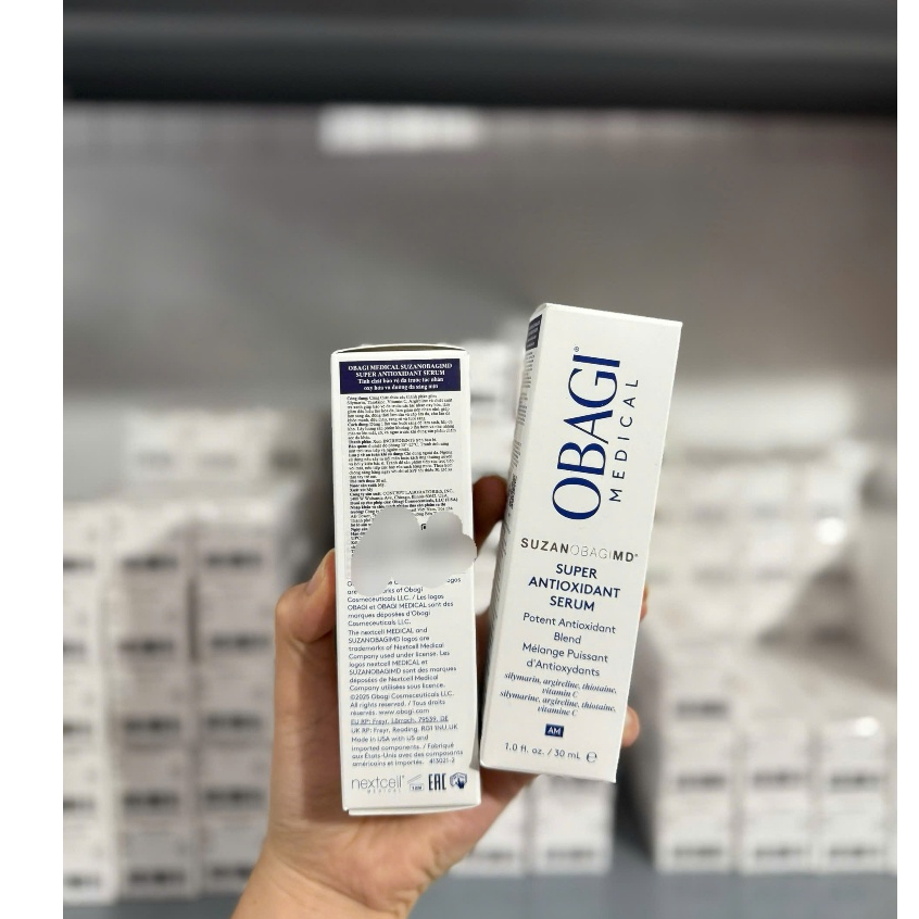 [HÀNG CTY] Tinh Chất Giảm Oxy Hóa Dưỡng Da Sáng Mịn Obagi SuzanobagiMD Super Antioxidant Serum 30ml