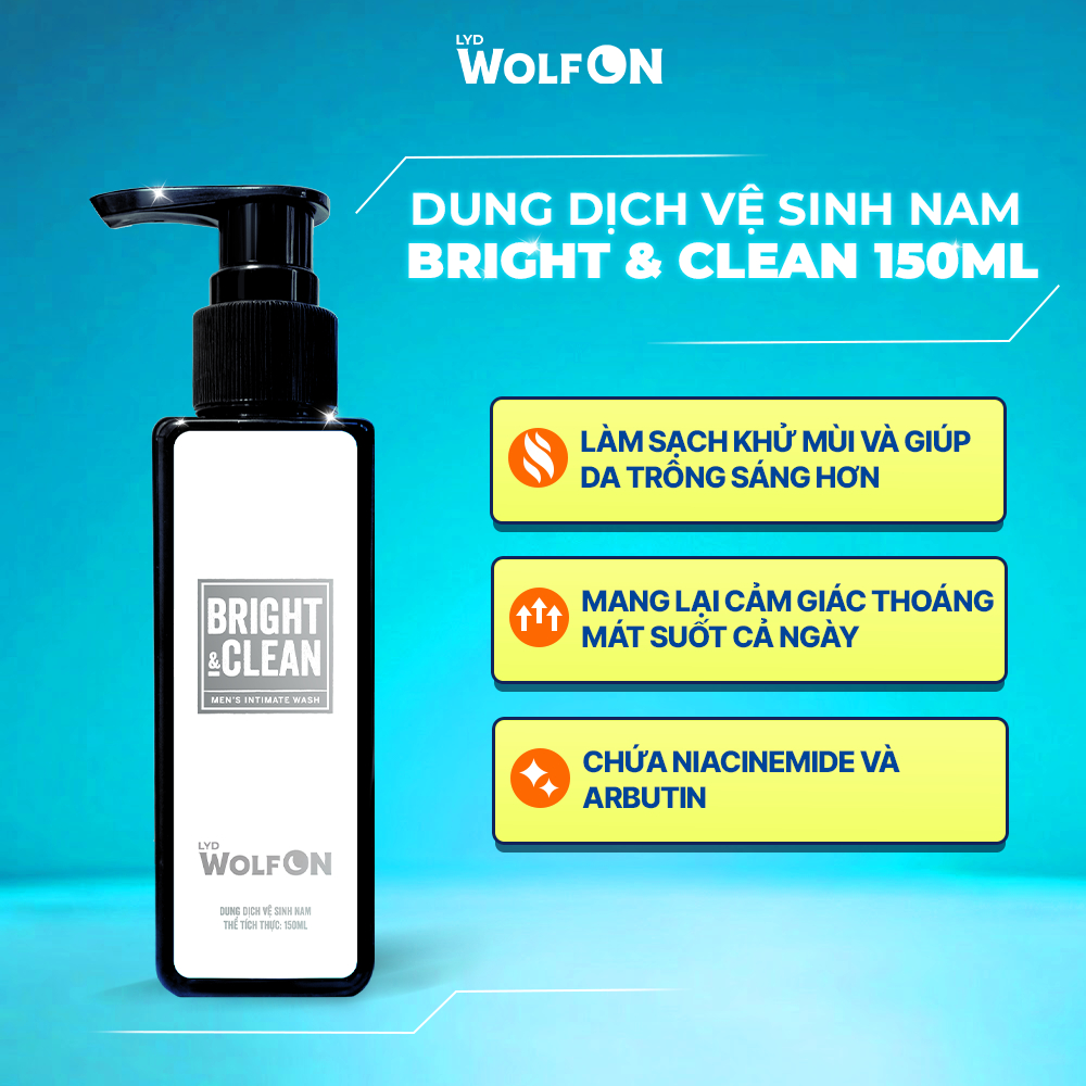 Bộ Quà Tặng Nam Giới Ngưu Ma Vương LYD Wolf ON - Gift Box, Sữa Tắm Nam, Xịt Khử Mùi, Dung Dịch Vệ Sinh 150ml | BigBuy360 - bigbuy360.vn