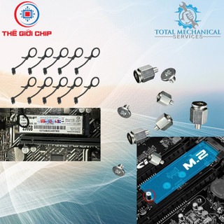 Bộ Ốc Cố Định (ốc ZIN new theo Main)  Ổ Cứng SSD M.2 Nvme Cho Main PC / M.2 Sata Cho Mainboard Asus/Gigabyte/ ASRock/MSI