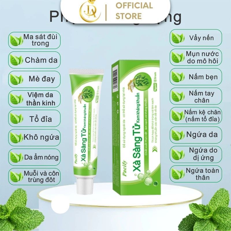 [BẢN MỚI 2026] kemXà Sàng Tử, để viêm da dị ứng, chống ngứa, với Nấm Ốc Sên và viêm da dị ứng nấm ngoài