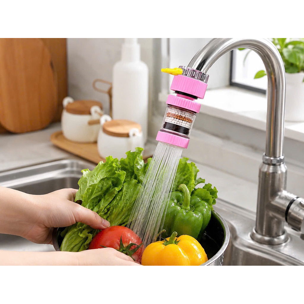 VÒI TĂNG ÁP LỌC NƯỚC XOAY 360 ĐỘ