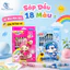 Sáp Dầu Màu Cho Bé 12/18/24/36 Màu Hộp Cute Gấu Thỏ, Dễ Tô Vẽ, Màu Tươi Đẹp