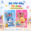 Sáp Dầu Màu Cho Bé 12/18/24/36 Màu Hộp Cute Gấu Thỏ, Dễ Tô Vẽ, Màu Tươi Đẹp