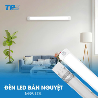 Đèn Led Bán Nguyệt TPE Dài 0.6m, 1.2m, Đèn hành lang siêu sáng - thietbidienelec68
