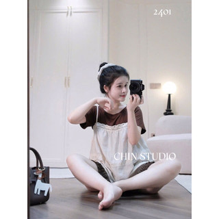 [ẢNH THẬT] SET THUN PHỐI 2S MIX CVAY BÈO STP2MC