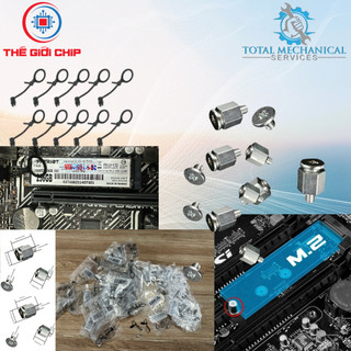 Bộ Ốc Cố Định (ốc ZIN new theo Main)  Ổ Cứng SSD M.2 Nvme Cho Main PC / M.2 Sata Cho Mainboard Asus/Gigabyte/ ASRock/MSI