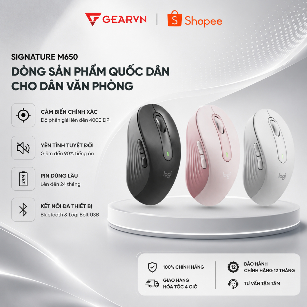 Chuột Logitech Signature M650