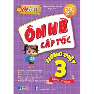 Sách - Combo Vở Bài Tập Ôn Hè Cấp Tốc - Toán + Tiếng việt Lớp 3 - Dành cho học sinh lên Lớp 4