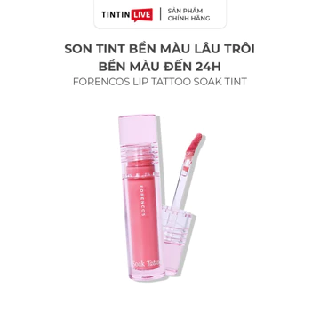 [FORENCOS] Son Tint Siêu Lì Hiệu Ứng Xăm Môi Lip Tattoo Soak Tint 13 Màu