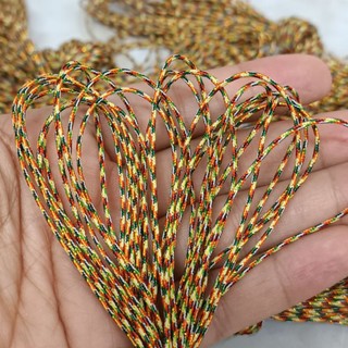 30m Chỉ Ngũ Sắc Tết Vòng May Mắn – Dây Handmade Thắt Nút, Làm Vòng Tay Phong Cách Trung Hoa