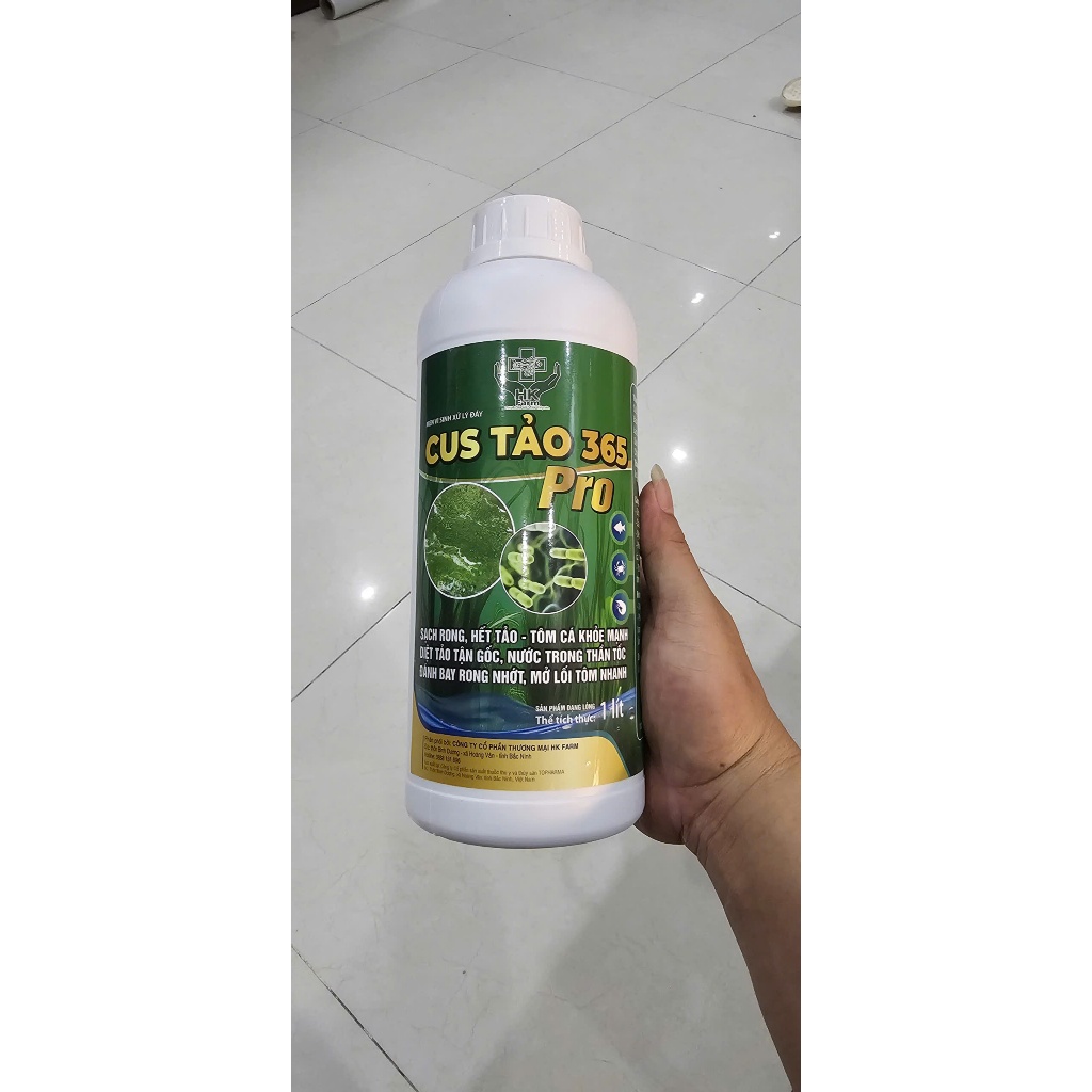 🌊 CUS TẢO 365 PRO – GIẢI PHÁP VÀNG, AN TOÀN CHO AO NUÔI SẠCH RONG, HẾT TẢO ĐỘC