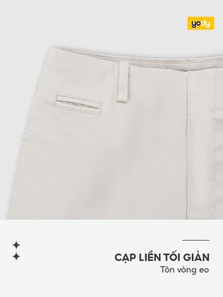 [BST Comfort Me-We] Quần Shorts Nữ Yody Quần Stretch Cạp Liền WCCS26A006