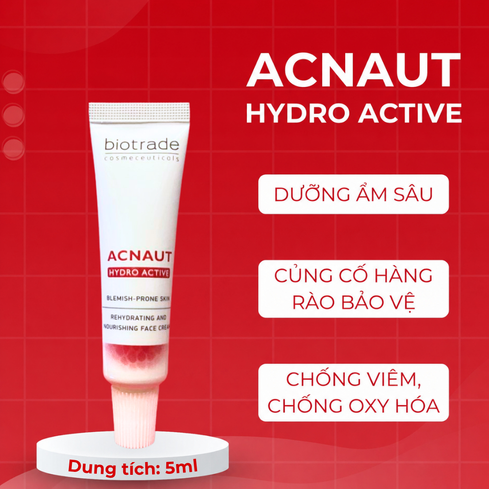 [MINISIZE] Kem chấm mụn BIOTRADE, Sữa rửa mặt, Serum và Kem dưỡng 5ml, 10ml, bản dùng thử, du lịch