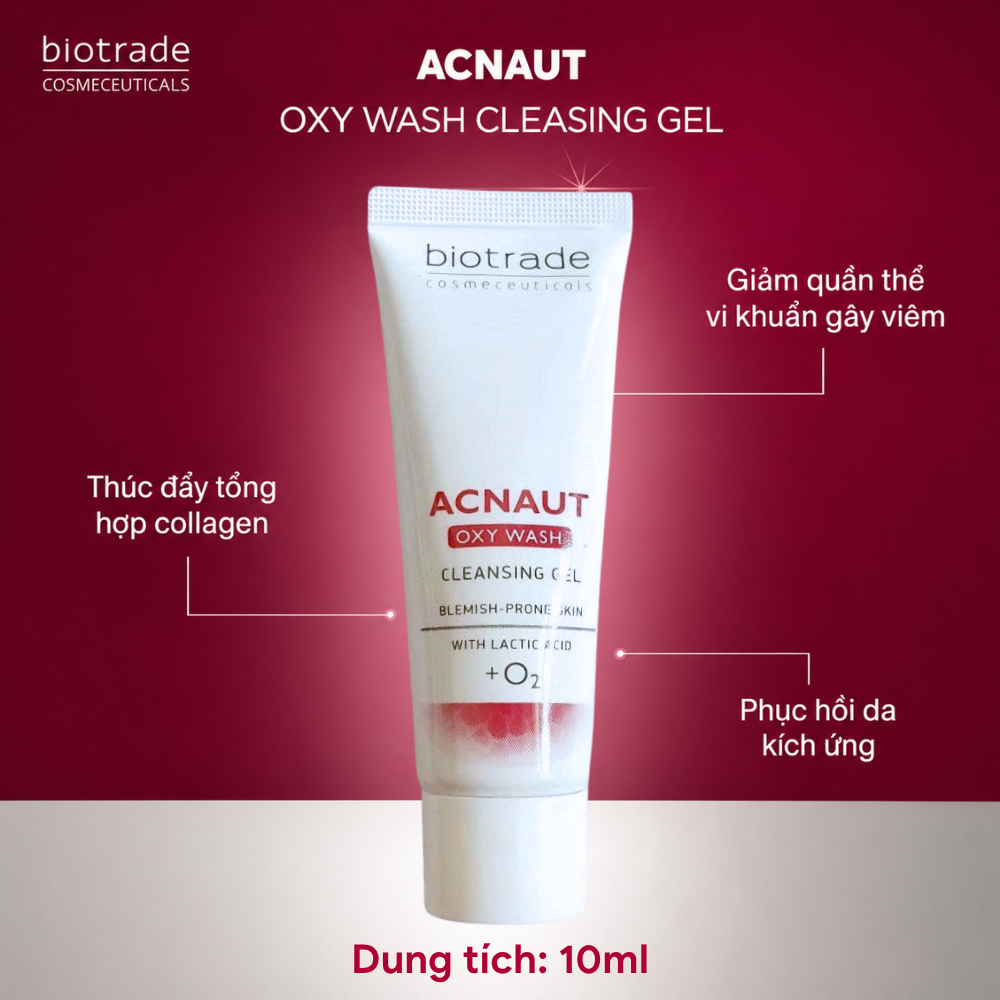 [MINISIZE] Kem chấm mụn BIOTRADE, Sữa rửa mặt, Serum và Kem dưỡng 5ml, 10ml, bản dùng thử, du lịch