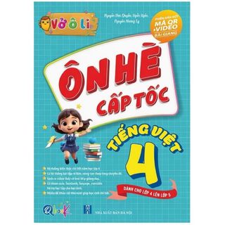 Sách - Vở ô li Ôn Hè Cấp Tốc Toán Và Tiếng Việt 4 - Dành cho học sinh lớp 4 lên lớp 5