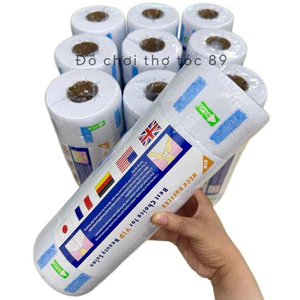 ❌GIÁ SỈ❌ Giấy quấn cổ cắt tóc nam 10 cây (50 cuộn) lõi nhỏ