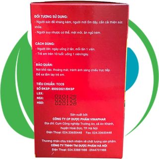 Vitamin 12B Đỏ Vàng - Rostex - Vinaphar - Vitamin Phục Hồi
