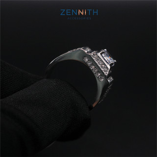 Nhẫn Nam đính đá Titan cao cấp bền bỉ ZENNITH ACCESSORIES ZNN116