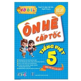 Sách - Vở ô li Ôn Hè Cấp Tốc Toán Và Tiếng Việt 5 - Dành cho học sinh lớp 5 lên lớp 6