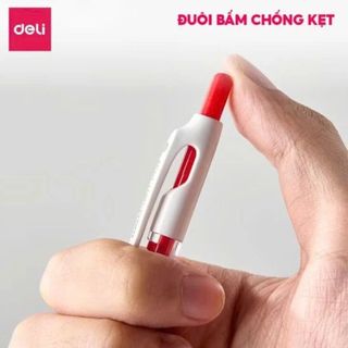 LEAFBOOK Bút Bi Deli Q125 0.5mm – Viết Êm Mượt, Mực Đậm Nét Đẹp